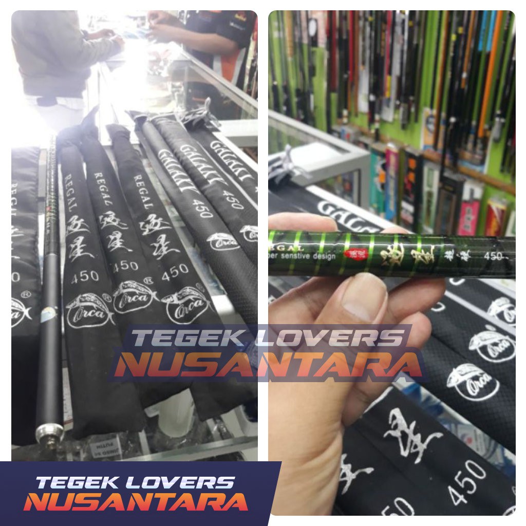 JORAN TEGEK ORCA REGAL 360 450 540 PANCING ACTION HARD