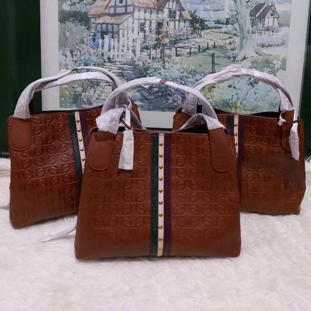 TAS FOSSIL MAYA HOBO EMBOSS