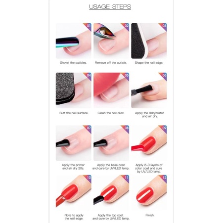 [31~40] ROSALIND GEL NAIL POLISH UV LED / KUTEK / CAT KUKU / UV GEL POLISH