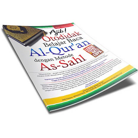

Buku ajib!otodidak belajar baca al'qur an dengan metode as-sahl/Original