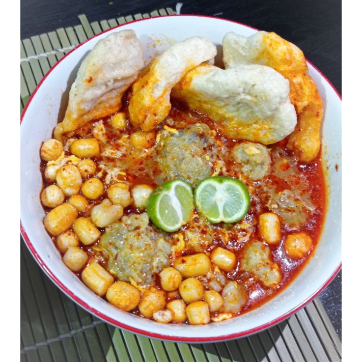 

Baso tulang rangu PREMIUM dengan adonan daging SAPI PREMIUM