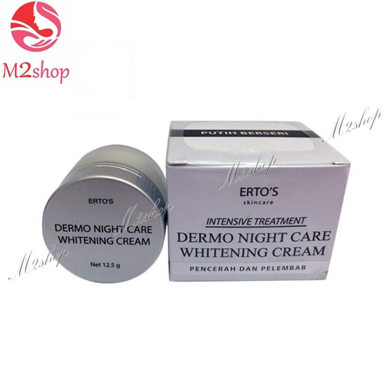[ Ertos Night Cream ]  Cream malam ertos - Melembabkan kulit wajah