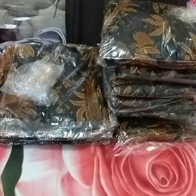 Long Dress Cape Batik Gamis Batika Nadine Manggar Kobis Kupu Padi Ulir Manis Gendis Sekar Evita Cape