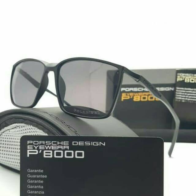 Kacamata gaya pria porsche design 5234 p5234 pd5234 polarized