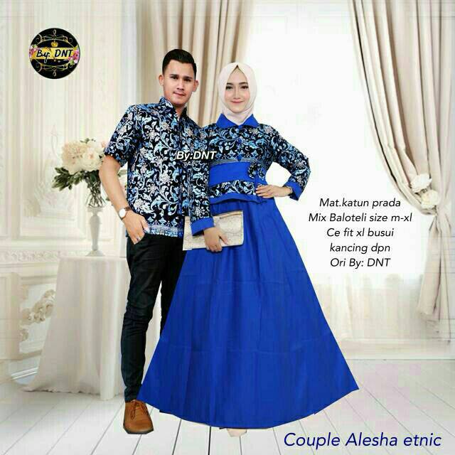 GROSIR BATIK PEKALONGAN COUPLE ALESHA ETNIC