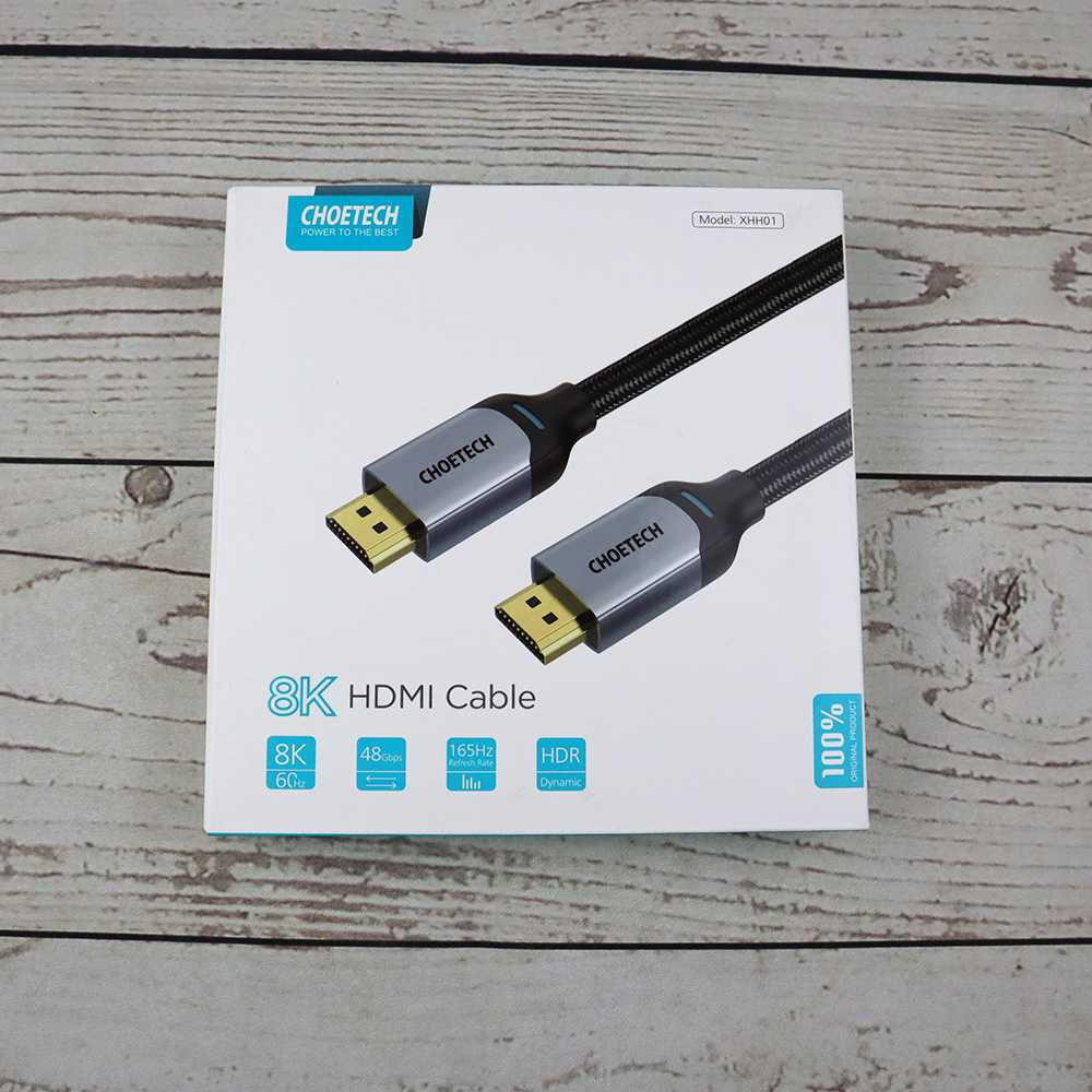 TG-BC CHOETECH Kabel HDMI ke HDMI 2.1 Gold Plated 8K 60Hz - XHH01