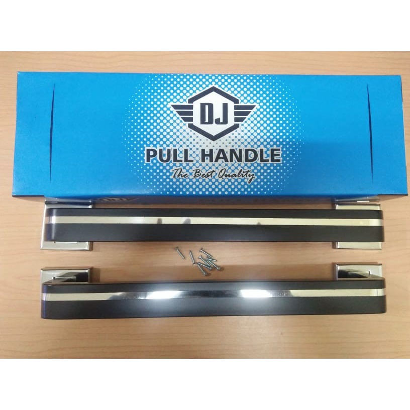 HD DJ PULL HANDLE GARIS TERDAPAT 2 WARNA PUTIH DAN HITAM/HANDLE HANDEL PEGANGAN GAGANG PINTU RUMAH LACI LEMARI BAGUS TEBAL HIGH QUALITY/ TARIKAN PINTU RUMAH BLACH WHITE GARIS ELEGAN/ HANDEL PINTU