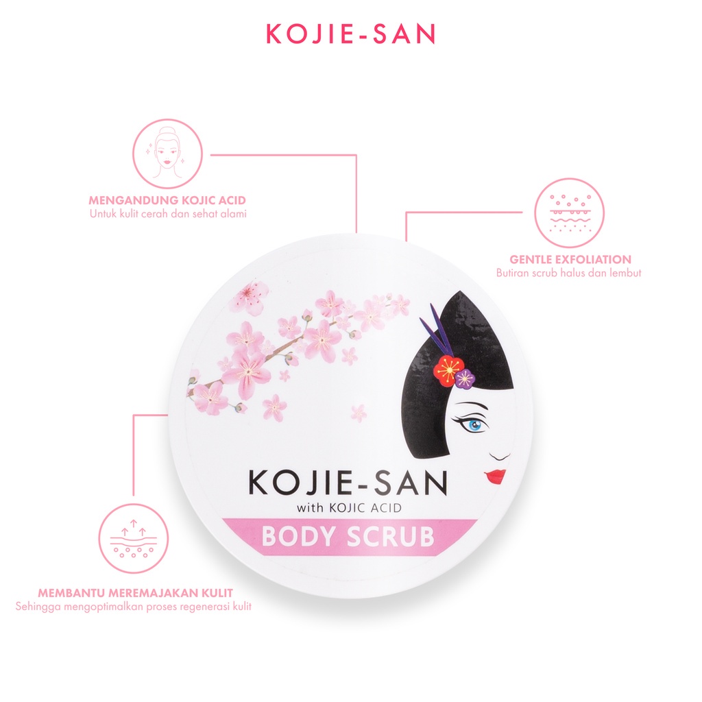 Kojie-San Body Scrub Kojic 250 ml