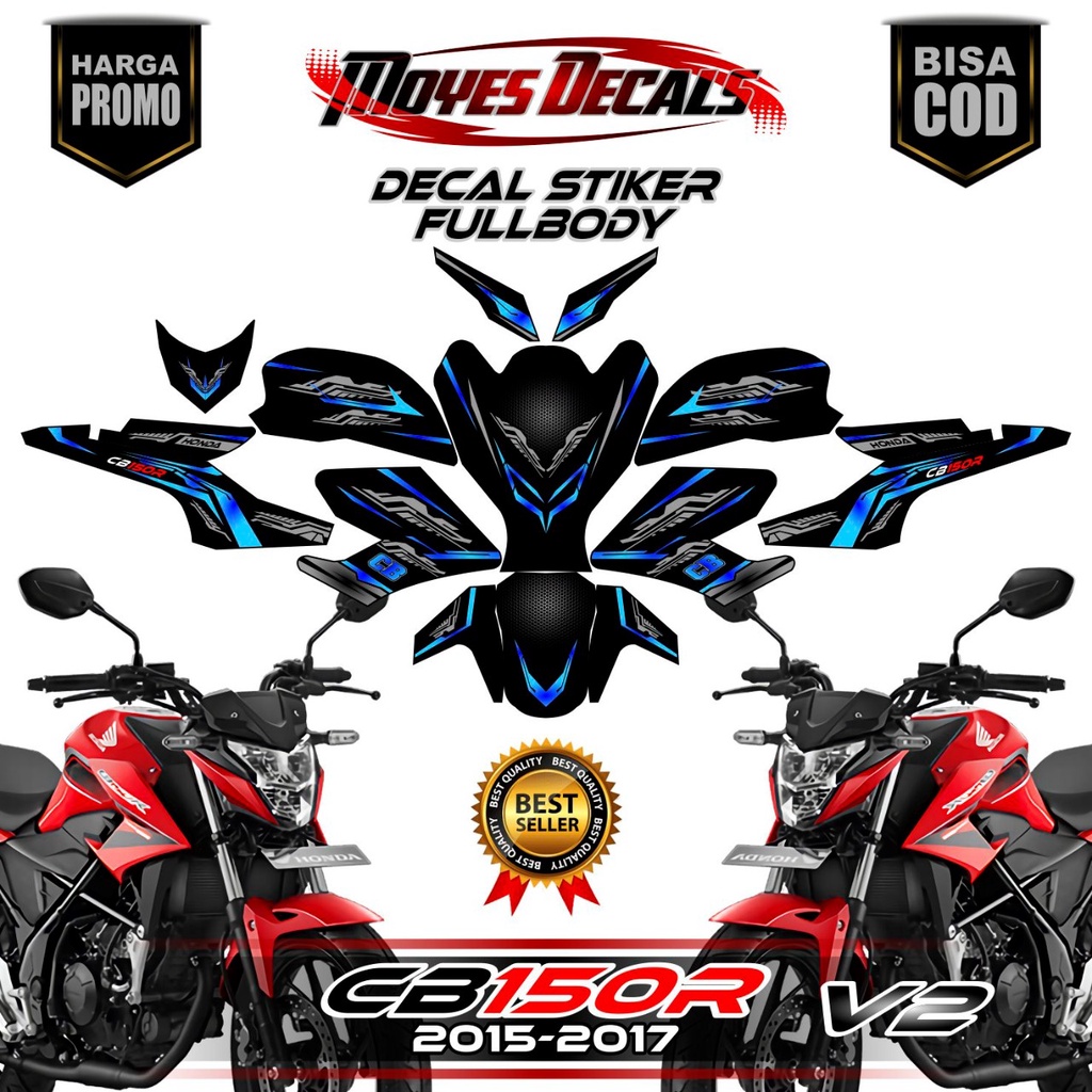 stiker cb decal stiker motor cb 150r stiker cb 150r full body stiker cb 150r v2 - stiker notor honda