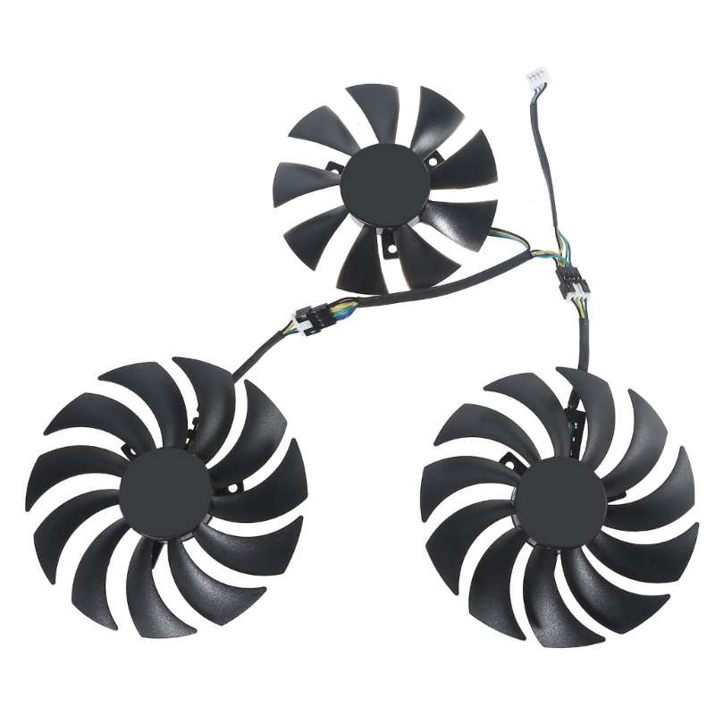 Bt GAA8S2U 4Pin 12V 0.45A Cooler Fan Kartu Grafis Pendingin VGA Fan Untuk Dataland