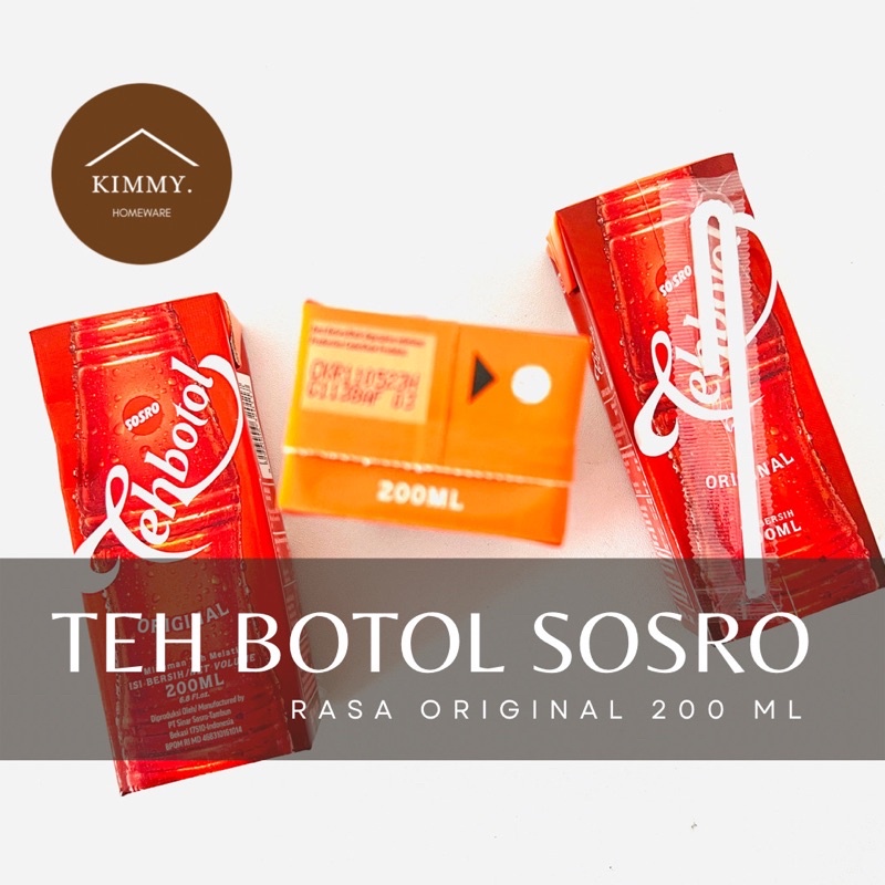 

TEH BOTOL SOSRO 200 ML / TEH BOTOL / TEH SOSRO / TEH MELATI / TEH