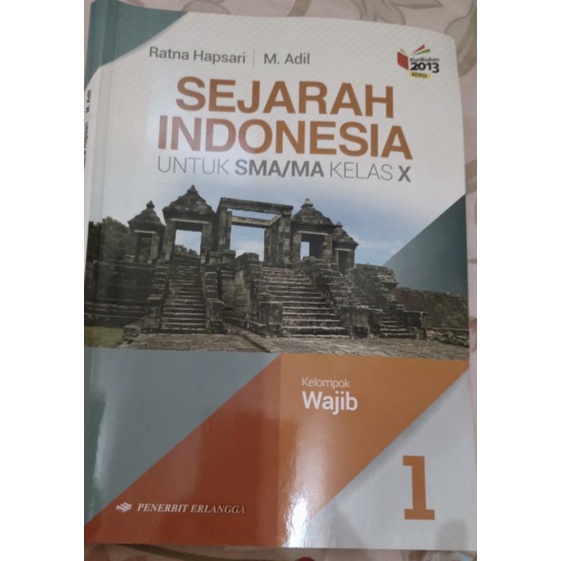 

Buku Sejarah Indonesia SMA kls X kelompok wajib