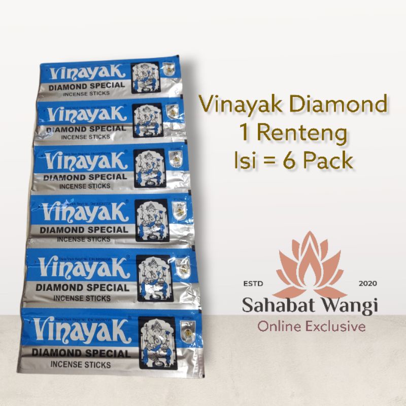 Dupa Hio Import India Vinayak Diamond Special 1 Renteng