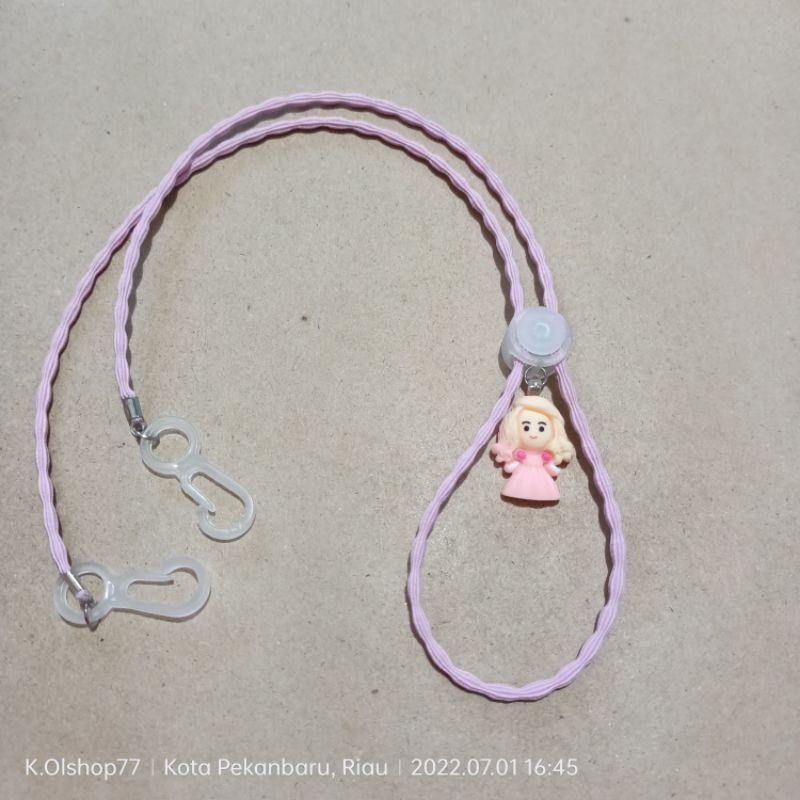 STRAP MASKER 2in1// Kalung Masker Princess by KartiniOlshop77