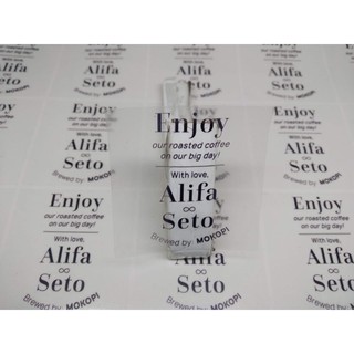 Cetak Sticker transparant glossy tahan air stiker Label 