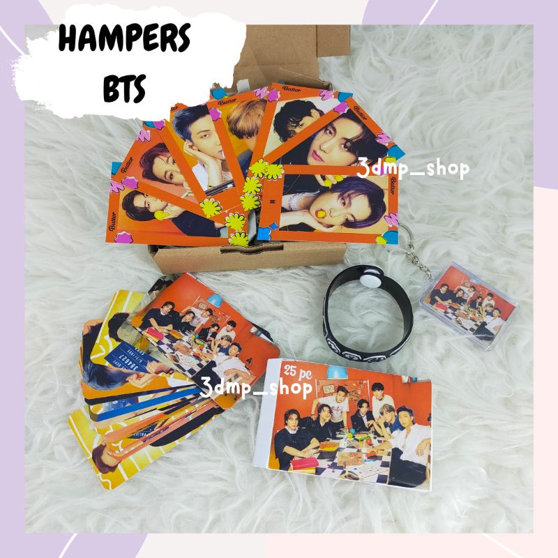 Paket hampers bts butter permission to dance gift kado ultah wisuda semprotulation kpop