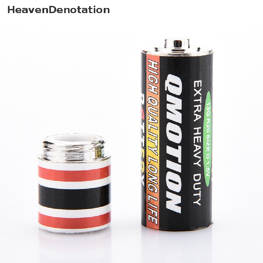 [HeavenDenotation] Hidden Container Case Secret Stash Diversion Safe AA Battery Pill Box Gift New