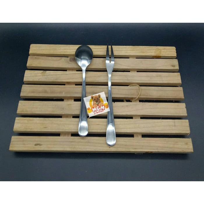 PREMIUM Garpu Buah - Garpu Kue Stainless Steel Tebal di Jamin!