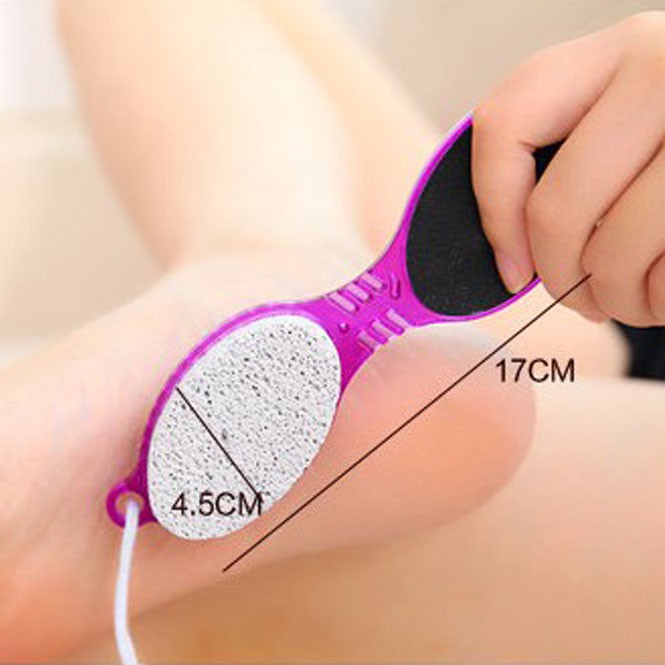 4 step pedicure paddle brush sikat perawatan Kulit kaki kuku Tumit Ped