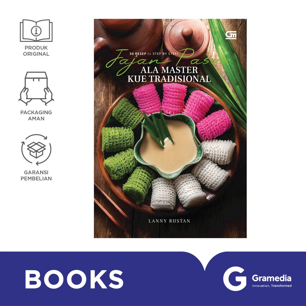 30 Resep Jajan Pasar Ala Master Kue Tradisional