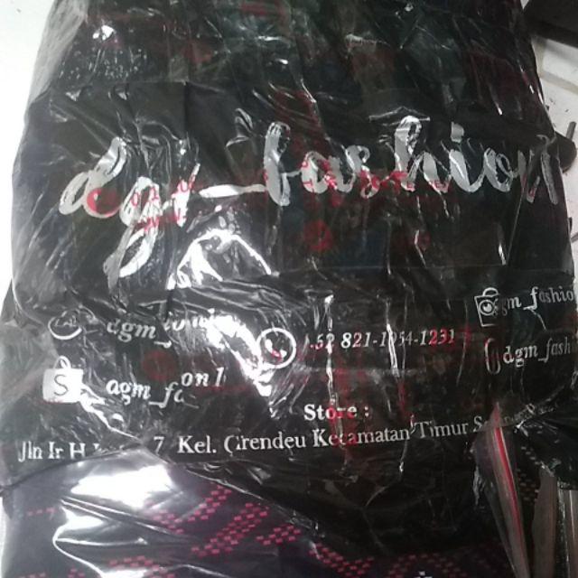 Dgm Fashion  Kemeja Batik Pria Lengan Pendek Songket /kemeja Tribal 6086