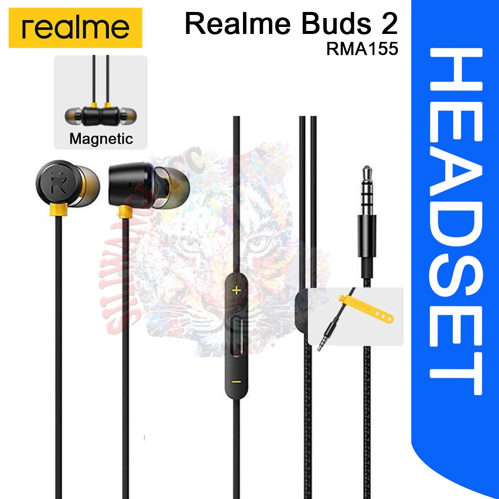 Headset Hanset Realme Bud 2 RMA-155 Realme 3 Realme 5 Pro Realme 6 Pro Realme C11 C12 C1 C2 C3 Origi