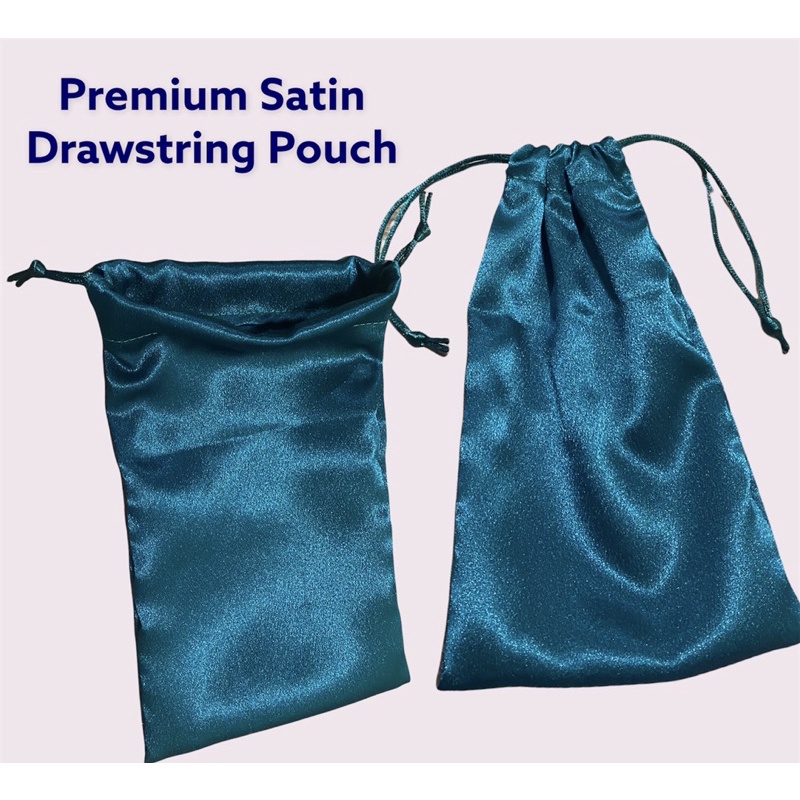 Fawn’G Handmade - Satin Drawstring Pouch Premium Handmade