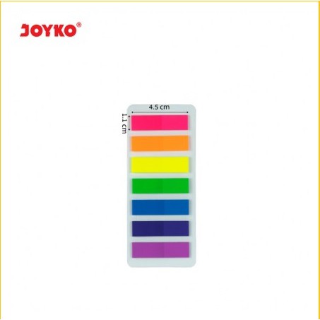 Index Joyko Plastik IM-30 Sticky Notes Note Pembatas Penanda Halaman Buku Plastic Memo