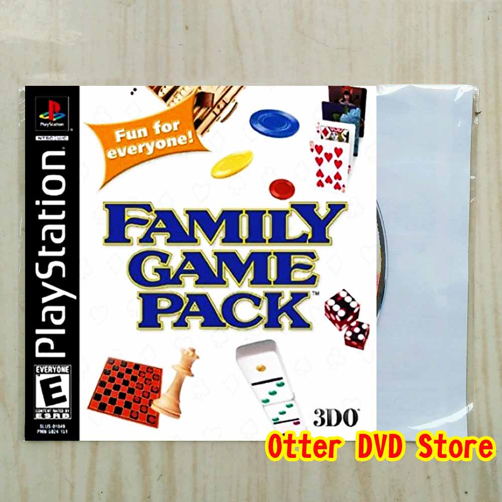 Kaset CD Game Ps1 Ps 1 Family Game Pack