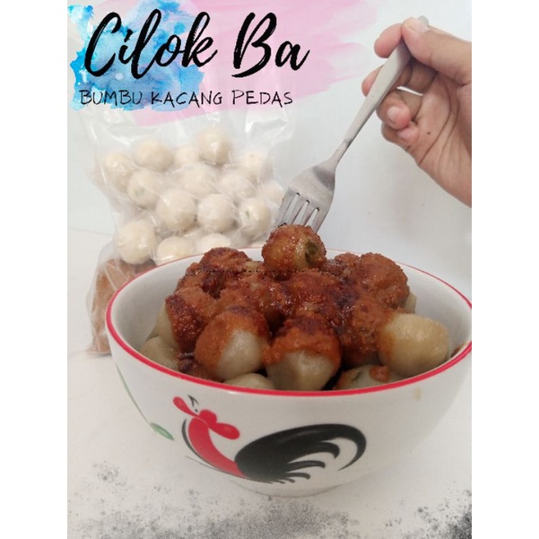 

Cilok bumbu kacang 40 butir beku