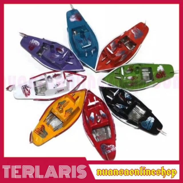 Mainan Kapal Perahu Perahuan Tradisional Otok Otok Anak-anak