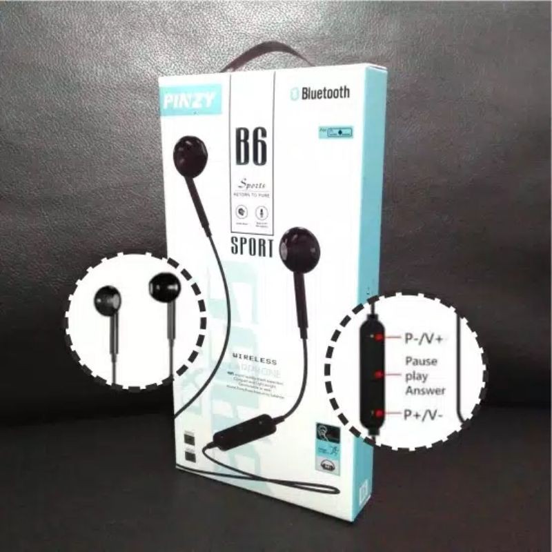 Headset Bluetooth Pinzy Sport B6 Series