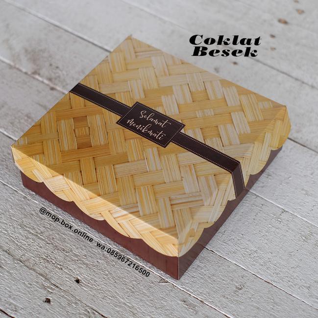 Terkini 50pcs Dus Nasi R8 Coklat Besek Kotak Nasi 18x18 Box Nasi Kirim Hari Ini Shopee Indonesia