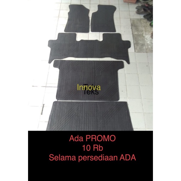 Karpet karet Innova 2004 s/d 2014 Limited
