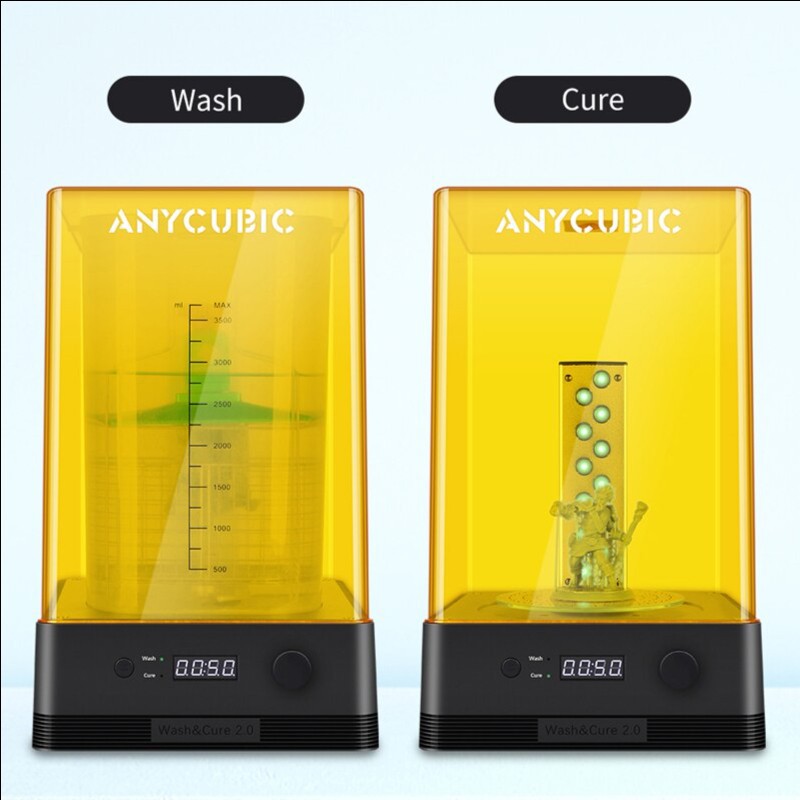 3D Printer New Anycubic Photon Wash and Cure 2.0 Resin Treatment