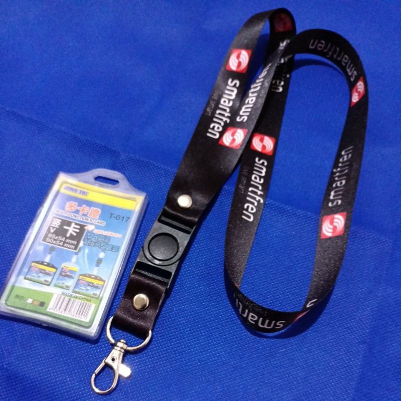 

Lanyard/TALI ID CARD SMARTFREN -BISA SATUAN -READY STOCK