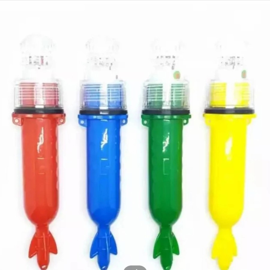 lampu torpedo 10 LED 2 warna