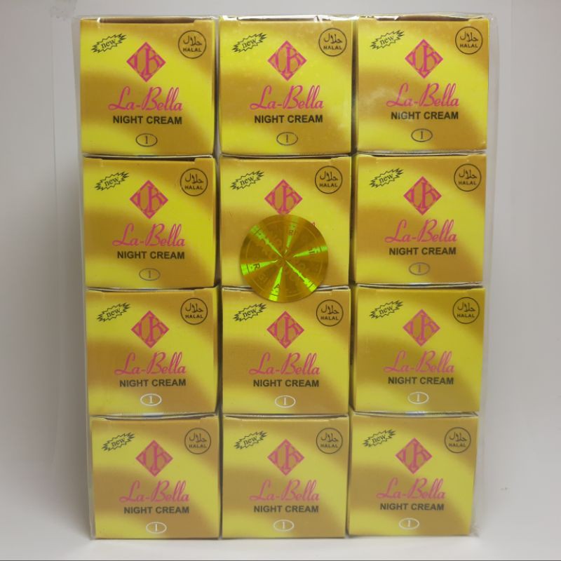 CREAM LABELLA NIGHT/ MALAM ORIGINAL LUSINAN