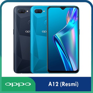 OPPO A12 3/32 - Ram 3GB Rom 32 GB - Baru - Garansi Resmi