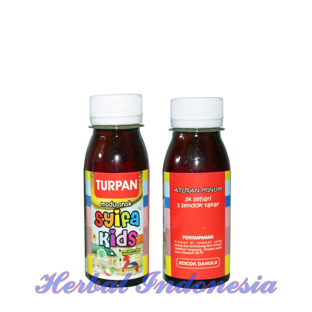 Madu Anak Syifa Kids TURPAN 100 ml - Madu Anak Turun Panas