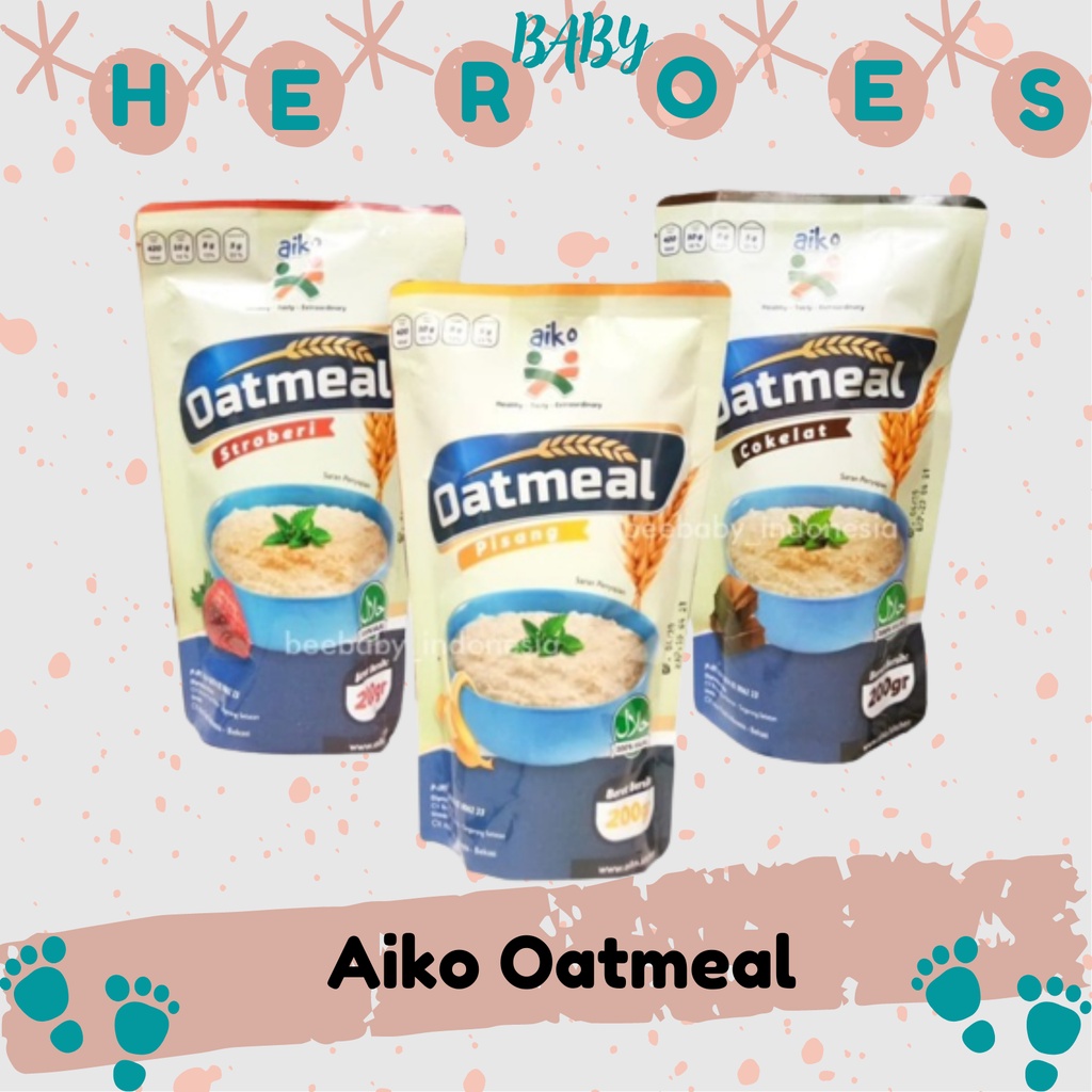 Aiko Oatmeal Strawberry/Choco/Banana