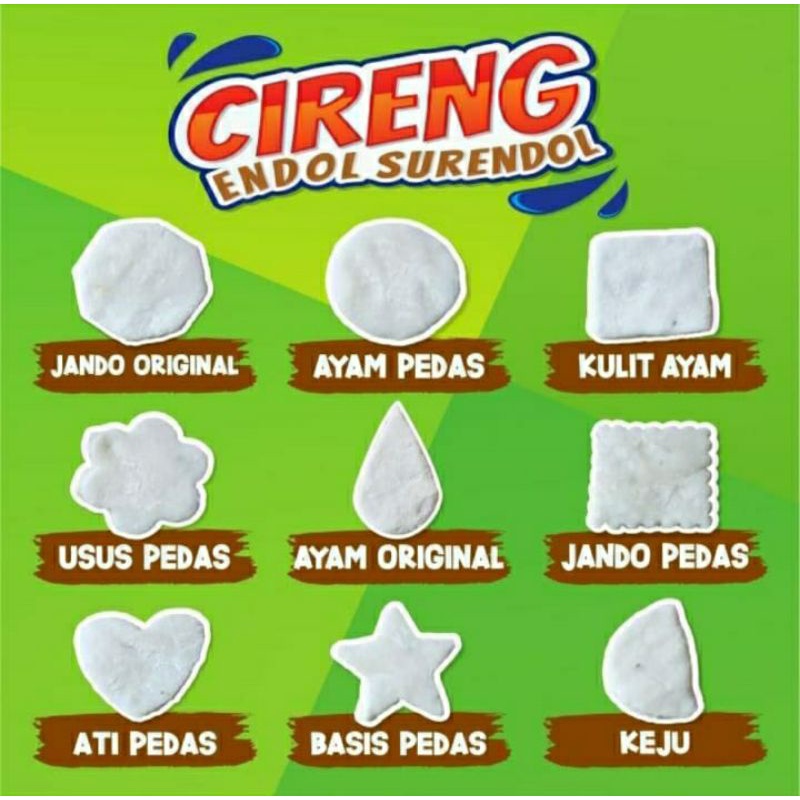 

Cireng Endol Surendol - jajanan pedas