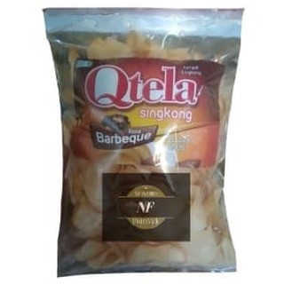 Jual SNACK KILOAN QTELA KERIPIK SINGKONG RASA BARBEQUE INDOFOOD REPACK ...
