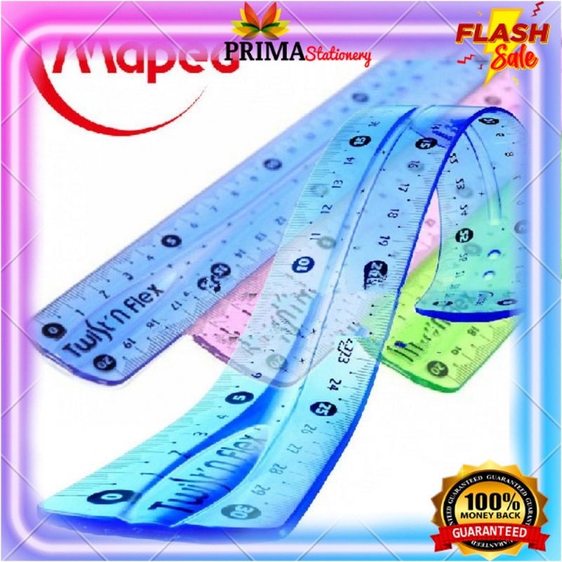 

Mapad Penggaris lentur flexible ruler 30cm Bagus