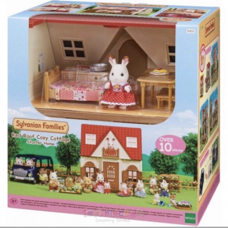 Sylvanian Families Red Roof Cosy Cottage (Preloved)