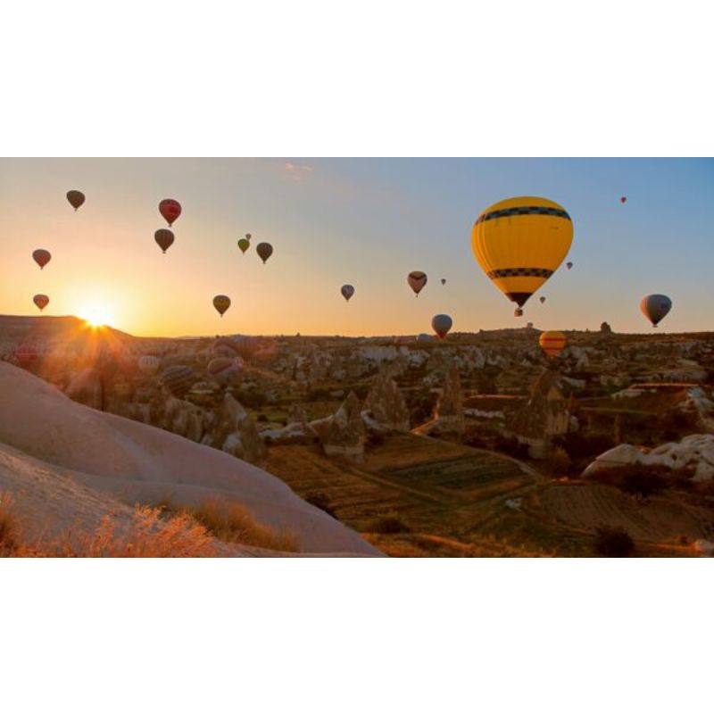 Wallpaper Dinding 3D Custom Cappadocia/Kapadokia Turkey (CPD-02)