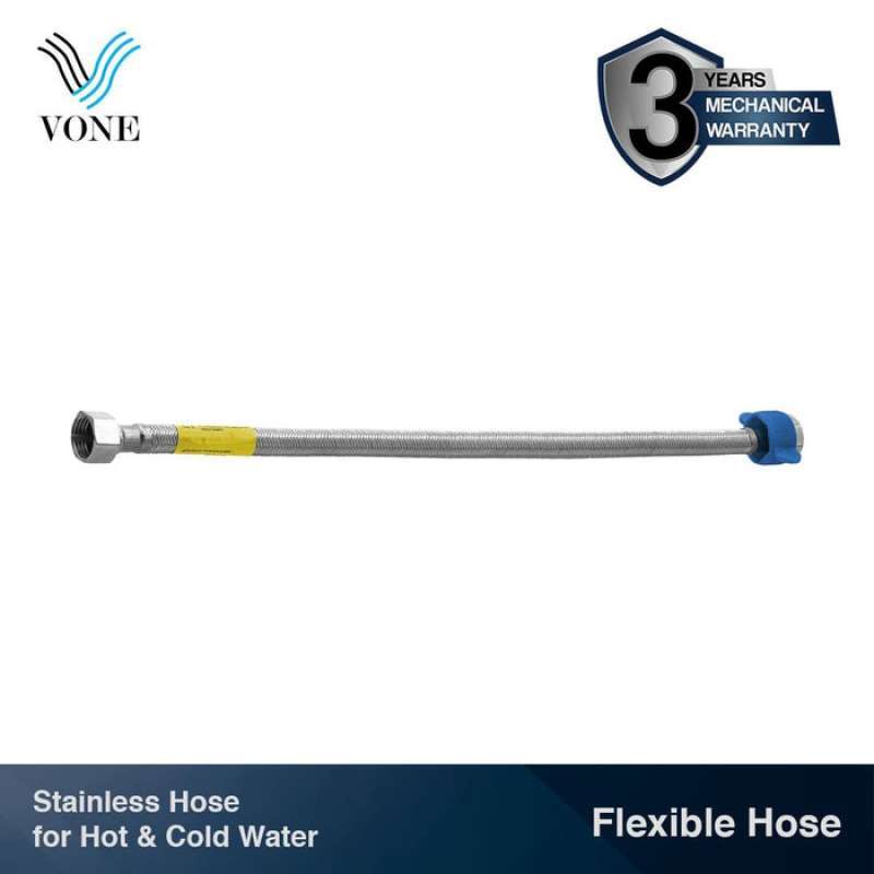 VONE Flexible Hose Selang Fleksibel FHT 30 40 50 cm Air Panas Dingin