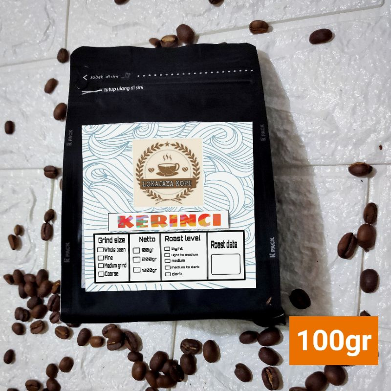 

Kopi arabika kerinci kayu aro specialty fullwash 100gr