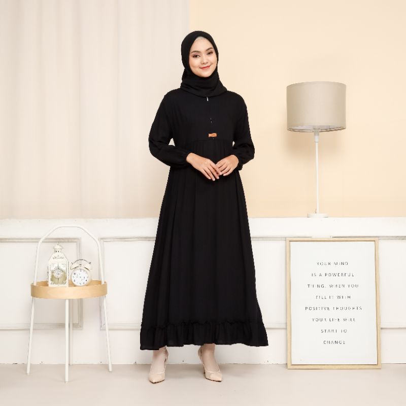 Daspan ruffle AZP / gamis ruffle azp