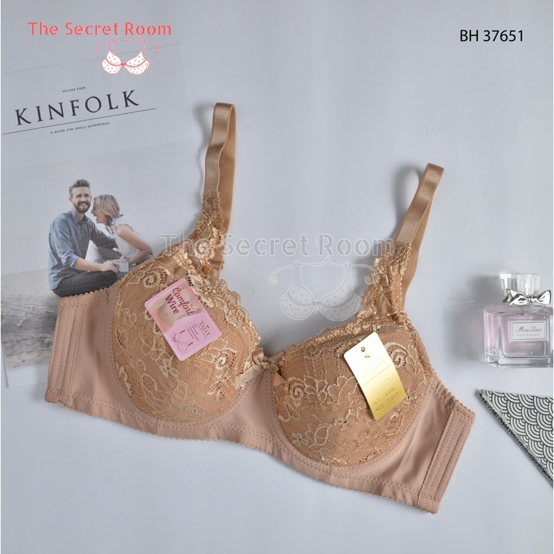 TALLY BRA BH 37651 I TANPA BUSA I ADA KAWAT I CUP C | SIZE 36-42 I BAHAN RENDA